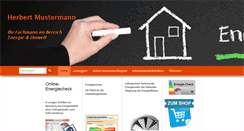 Desktop Screenshot of energie-check.de